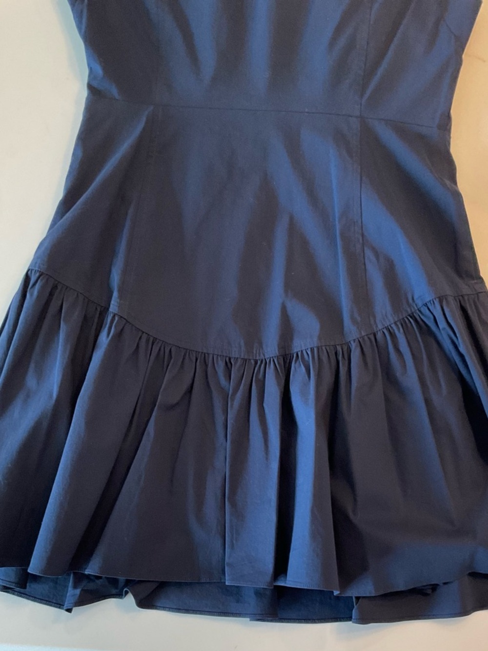 Milly Navy Cap-Sleeve Mini Dress - Picture 8 of 12